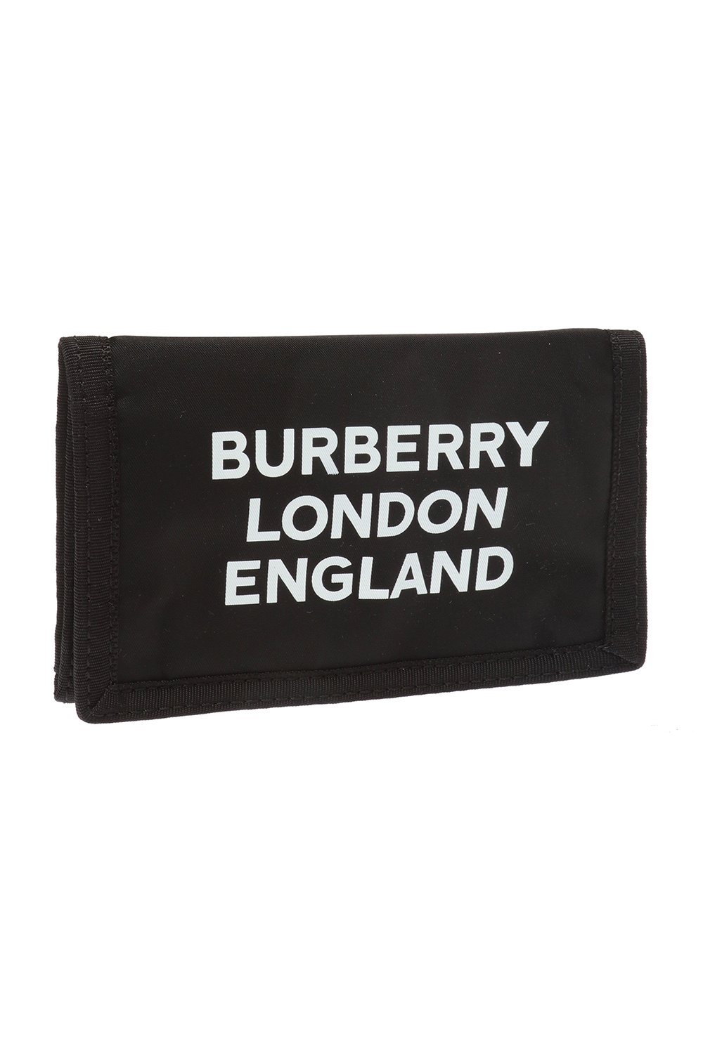 burberry logo print wallet